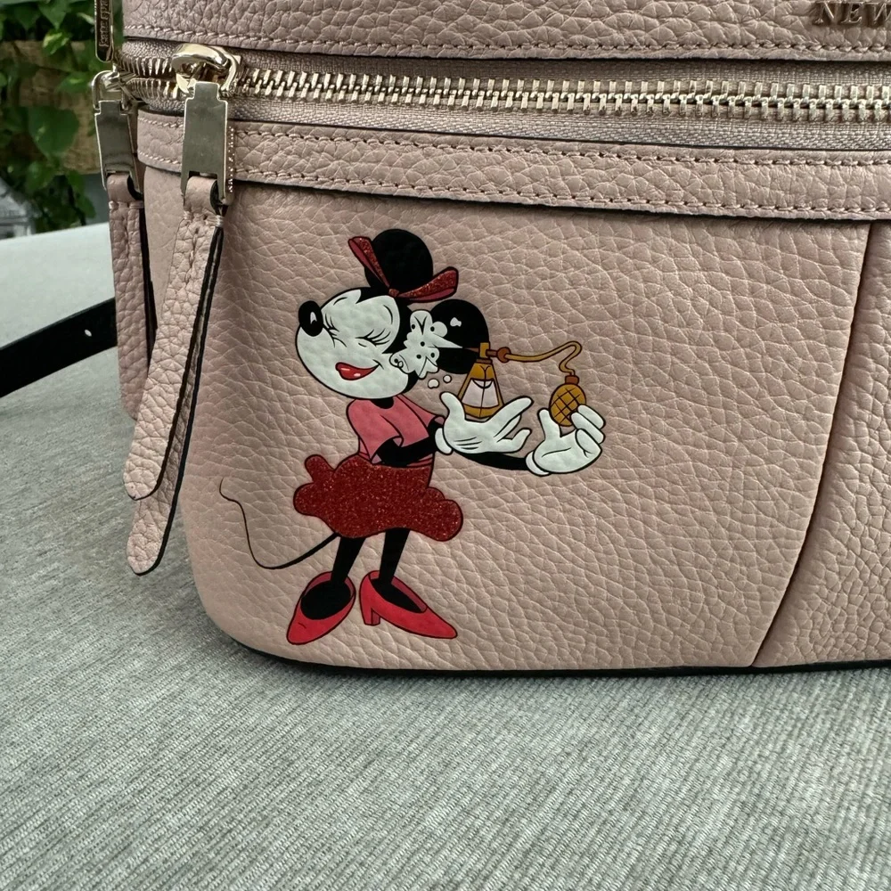 Kate Spade Black and Pink Disney Backpack - Picture 2 of 5